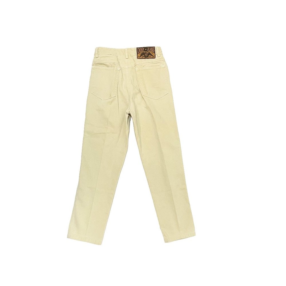 90's Vintage DKNY Tan Tapered Jeans